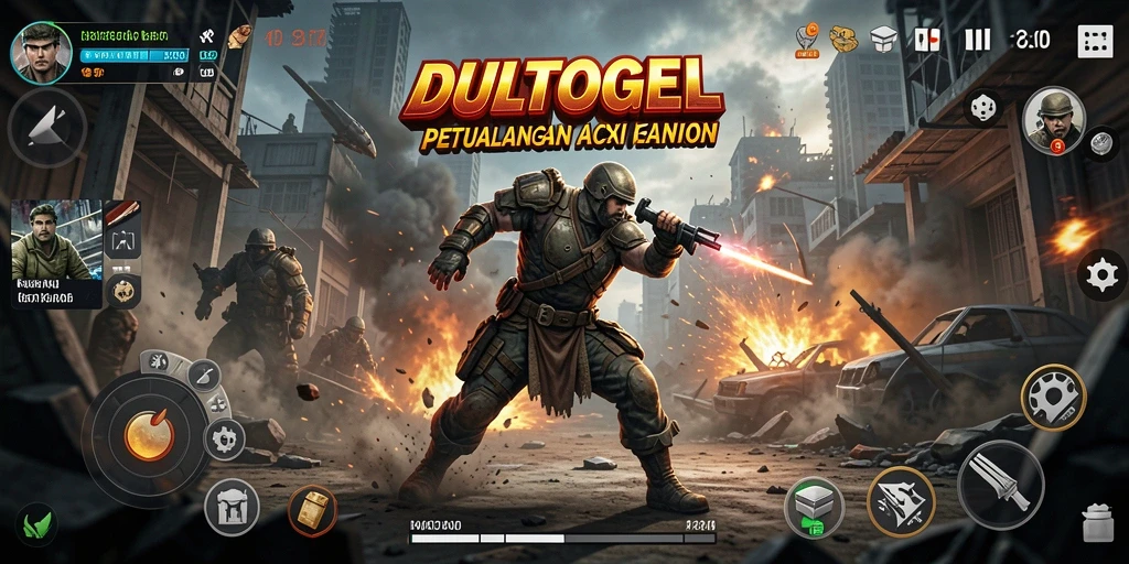 Gameplay seru DULTOGEL dengan aksi penuh ketegangan.
