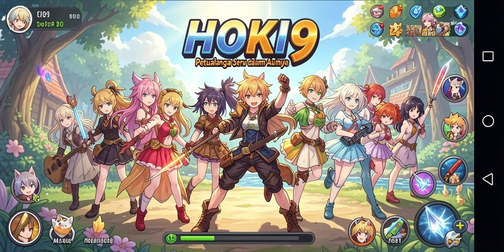 Gameplay seru HOKI9 dalam dunia Anime yang menakjubkan.