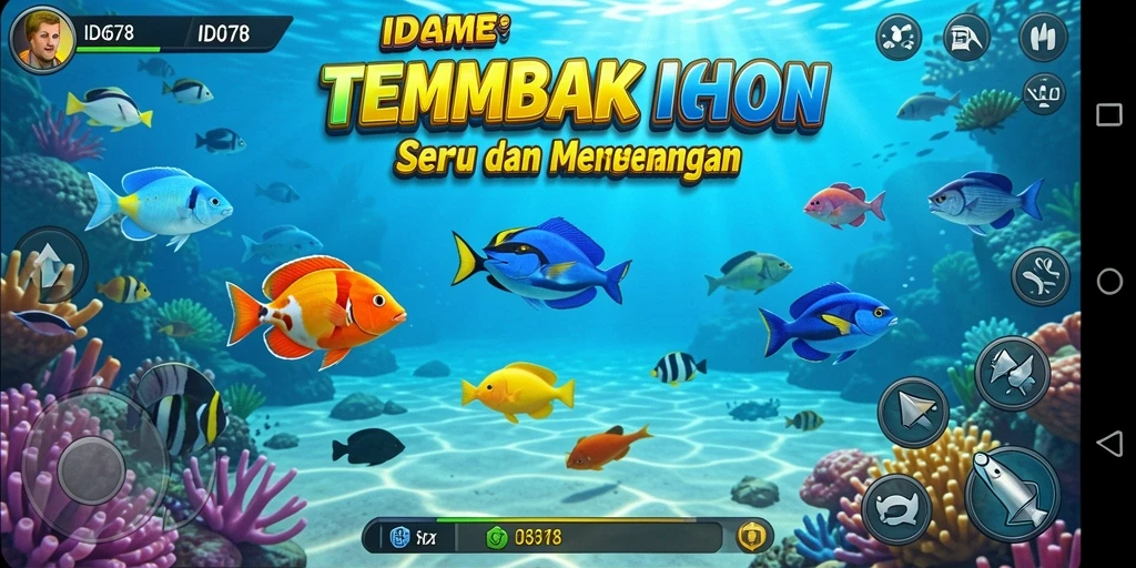 Gameplay seru Tembak Ikan di ID678.
