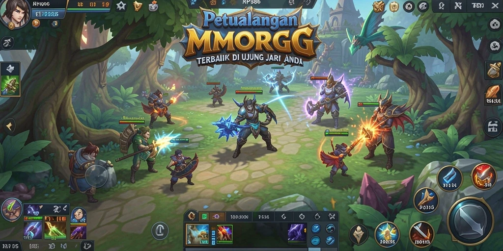 Screenshot gameplay RP886 menampilkan aksi mendebarkan dan dunia yang luas.