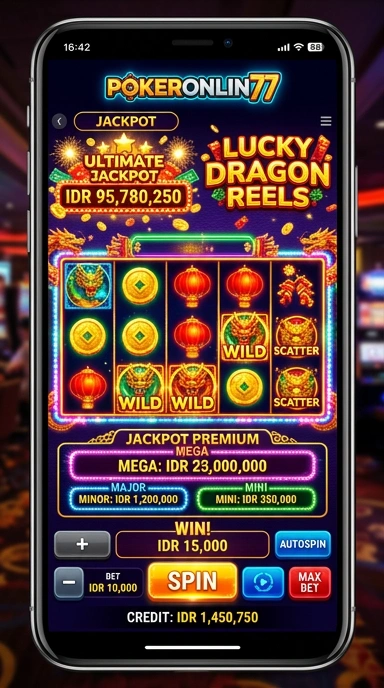 Fitur permainan seru di pokeronlin77.